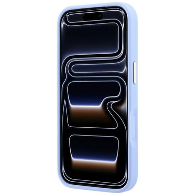 Guess Stripe Peony 4G Logo MagSafe Case for iPhone 18 Pro / 17 Pro - Light Blue
