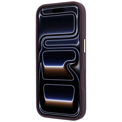 Guess Stripe Peony 4G Logo MagSafe Case for iPhone 18 Pro Max / 17 Pro Max - Burgundy