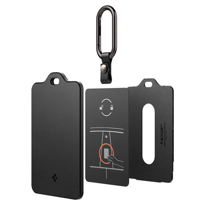 Spigen TO243 Tesla Key Card Holder for Car Keys - Black