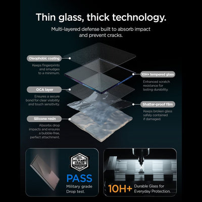 Spigen Glas.tR EZ Fit Pro AC Tempered Glass for Samsung Galaxy S26 FE