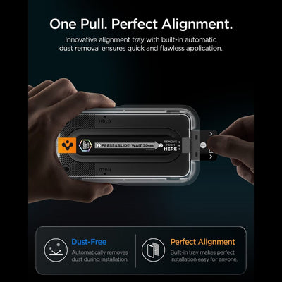 Spigen Glas.tR EZ Fit Pro AC 2-Pack Tempered Glass for Samsung Galaxy S26 FE