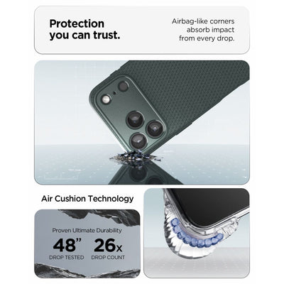 Spigen Athlex Air Case for iPhone 18 Pro / 17 Pro - Green