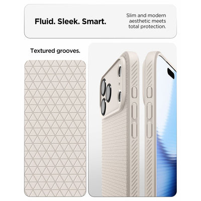 Spigen Liquid Air Case for iPhone 18 Pro / 17 Pro - Titanium