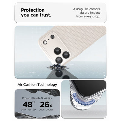 Spigen Liquid Air Case for iPhone 18 Pro / 17 Pro - Titanium