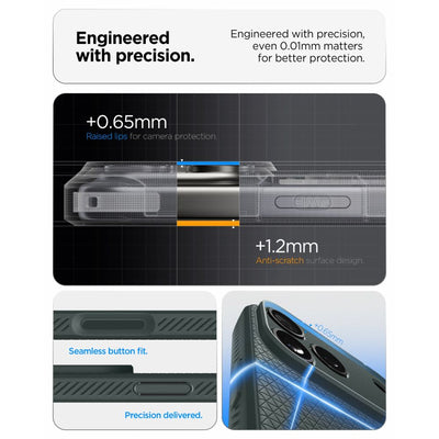 Spigen Liquid Air Case for iPhone 18 Pro Max / 17 Pro Max - Green