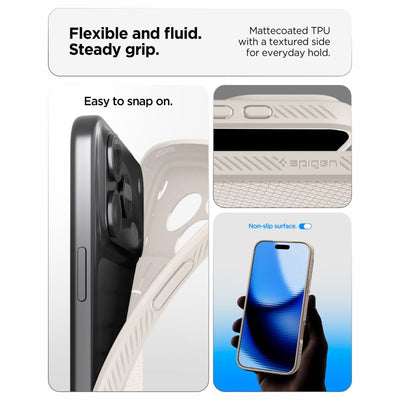 Spigen Liquid Air Case for iPhone 18 Pro Max / 17 Pro Max - Titanium