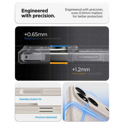 Spigen Liquid Air Case for iPhone 18 Pro Max / 17 Pro Max - Titanium