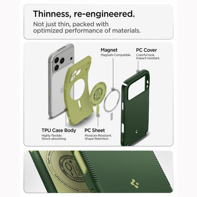 Spigen Nano Pop MagSafe Case for iPhone 18 Pro Max / 17 Pro Max - Green
