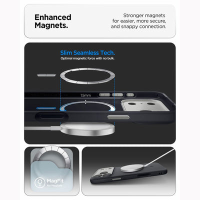 Spigen Nano Pop MagSafe Case for iPhone 18 Pro Max / 17 Pro Max - Black