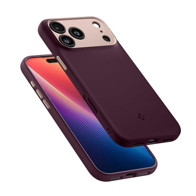 Spigen Nano Pop MagSafe case for iPhone 18 Pro Max / 17 Pro Max - dark cherry