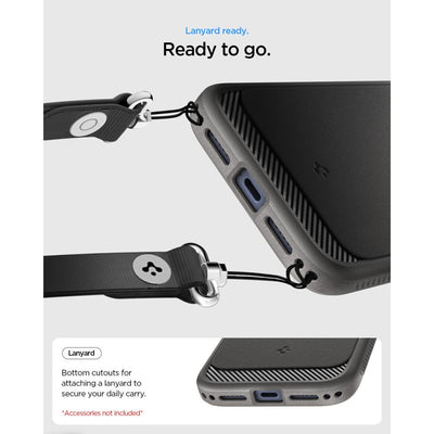 Spigen Rugged Armor MagSafe Case for iPhone 18 Pro Max / 17 Pro Max - Gray