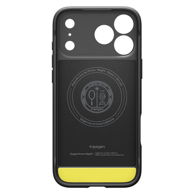 Spigen Rugged Armor MagSafe Case for iPhone 18 Pro Max / 17 Pro Max - Matte Black