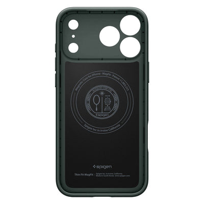 Spigen Thin Fit MagSafe Case for iPhone 18 Pro / 17 Pro - Green