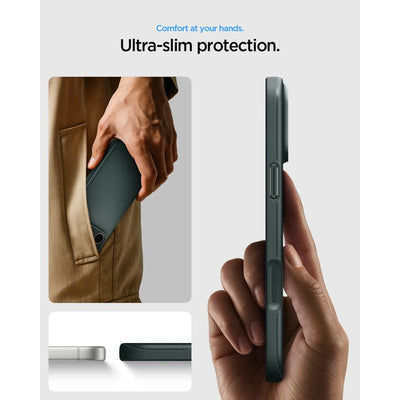 Spigen Thin Fit MagSafe Case for iPhone 18 Pro Max / 17 Pro Max - Green