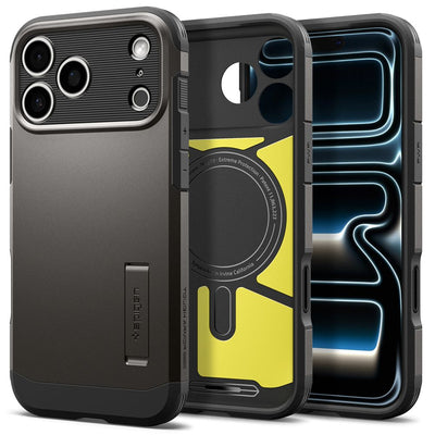 Spigen Tough Armor MagSafe case for iPhone 18 Pro / 17 Pro - black