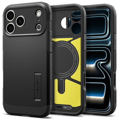Spigen Tough Armor Case for iPhone 18 Pro Max / 17 Pro Max - Black