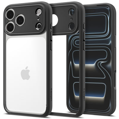 Spigen Ultra Hybrid Case for iPhone 18 Pro Max / 17 Pro Max - Matte Black