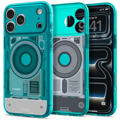 Spigen Ultra Hybrid MagSafe case for iPhone 18 Pro / 17 Pro - light blue