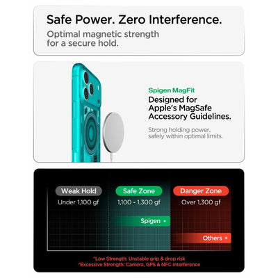 Spigen Ultra Hybrid MagSafe case for iPhone 18 Pro / 17 Pro - light blue