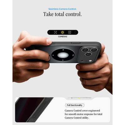 Spigen Ultra Hybrid MagSafe Case for iPhone 18 Pro / 17 Pro - Black