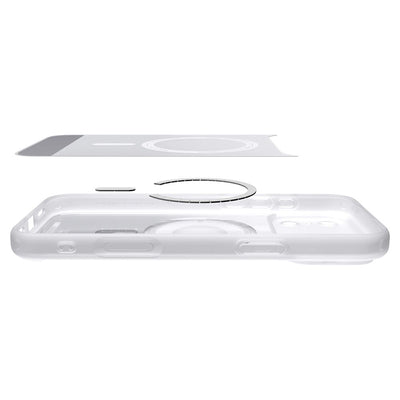 Spigen Ultra Hybrid MagSafe case for iPhone 18 Pro / 17 Pro - silver