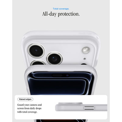 Spigen Ultra Hybrid MagSafe case for iPhone 18 Pro / 17 Pro - silver