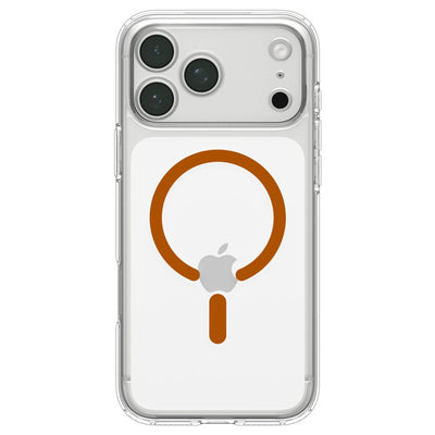 Spigen Ultra Hybrid MagSafe Case for iPhone 18 Pro / 17 Pro - Transparent Orange