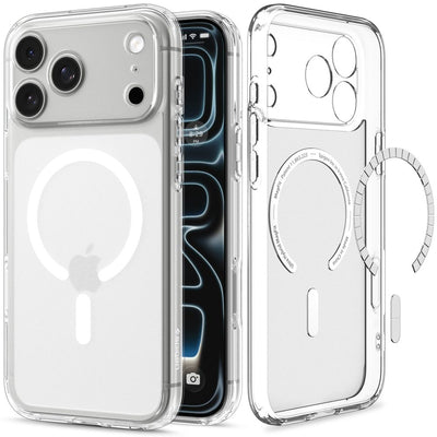 Spigen Ultra Hybrid MagSafe case for iPhone 18 Pro / 17 Pro - frost white
