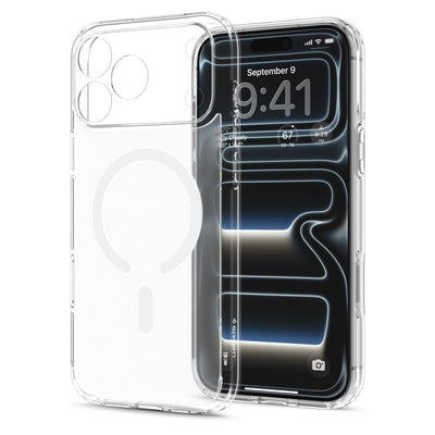 Spigen Ultra Hybrid MagSafe case for iPhone 18 Pro / 17 Pro - frost white