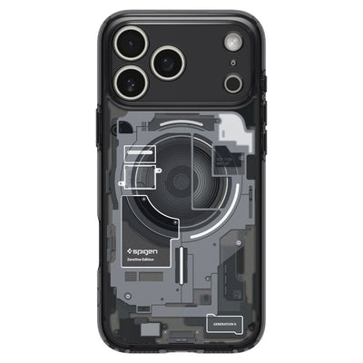 Spigen Ultra Hybrid MagSafe Zero One Case for iPhone 18 Pro / 17 Pro - Black