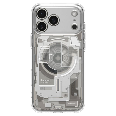 Spigen Ultra Hybrid MagSafe Zero One Case for iPhone 18 Pro / 17 Pro - Titanium