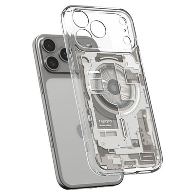 Spigen Ultra Hybrid MagSafe Zero One Case for iPhone 18 Pro / 17 Pro - Titanium