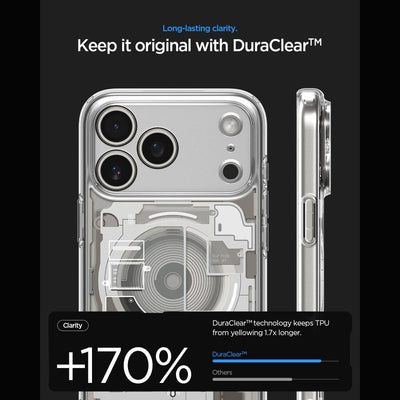 Spigen Ultra Hybrid MagSafe Zero One Case for iPhone 18 Pro / 17 Pro - Titanium