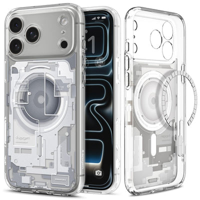 Spigen Ultra Hybrid MagSafe Zero One Case for iPhone 18 Pro / 17 Pro - White