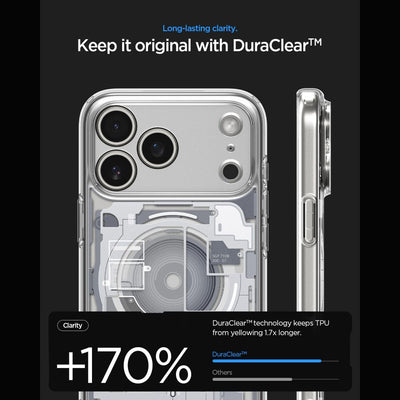 Spigen Ultra Hybrid MagSafe Zero One Case for iPhone 18 Pro / 17 Pro - White