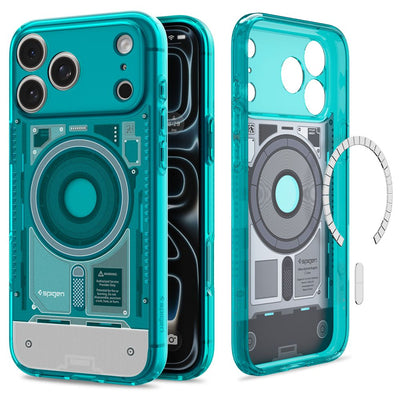 Spigen Ultra Hybrid MagSafe case for iPhone 18 Pro / 17 Pro - light blue