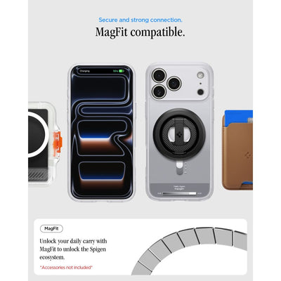 Spigen Ultra Hybrid MagSafe case for iPhone 18 Pro Max / 17 Pro Max - silver