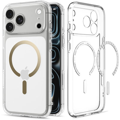 Spigen Ultra Hybrid MagSafe Case for iPhone 18 Pro Max / 17 Pro Max - Transparent Gold