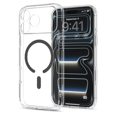 Spigen Ultra Hybrid MagSafe Case for iPhone 18 Pro Max / 17 Pro Max - Clear Graphite