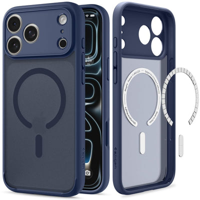 Spigen Ultra Hybrid MagSafe Case for iPhone 18 Pro Max / 17 Pro Max - Dark Blue