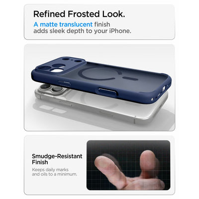 Spigen Ultra Hybrid MagSafe Case for iPhone 18 Pro Max / 17 Pro Max - Dark Blue