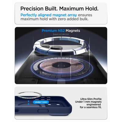 Spigen Ultra Hybrid MagSafe Case for iPhone 18 Pro Max / 17 Pro Max - Dark Blue
