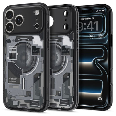 Spigen Ultra Hybrid MagSafe Zero One Case for iPhone 18 Pro Max / 17 Pro Max - Black