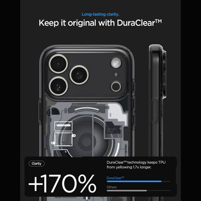 Spigen Ultra Hybrid MagSafe Zero One Case for iPhone 18 Pro Max / 17 Pro Max - Black
