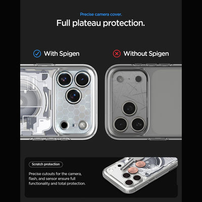 Spigen Ultra Hybrid MagSafe Zero One Case for iPhone 18 Pro Max / 17 Pro Max - White