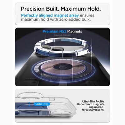 Spigen Ultra Hybrid MagSafe Case for iPhone 18 Pro Max / 17 Pro Max - Matte Blue