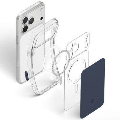 Spigen Ultra Hybrid MagSafe Case for iPhone 18 Pro Max / 17 Pro Max - Matte Blue