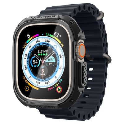 Spigen Tough Armor case for Apple Watch Ultra 49 mm - black