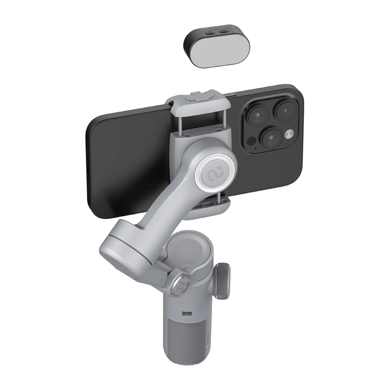 AOCHUAN X Pro Gimbal with RGB Lighting (Gray) - Image 4