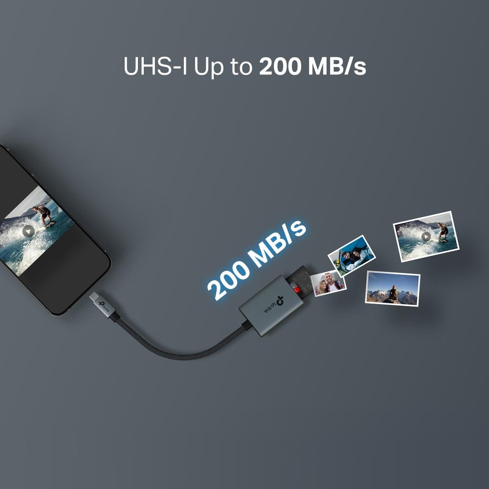 MEMORY READER USB-C SD&MICROSD/UA430C TP-LINK